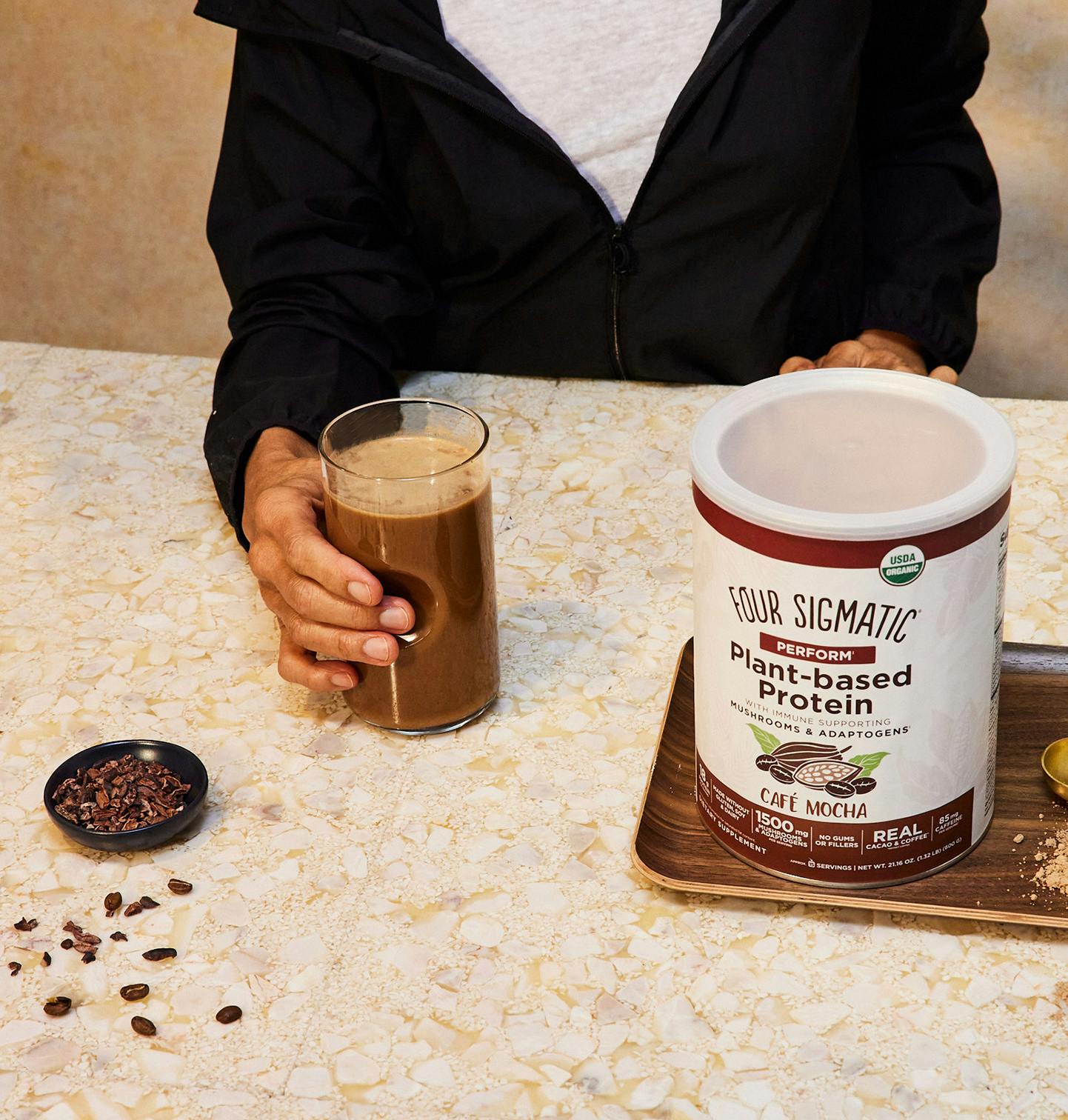 Mocha Protein Can