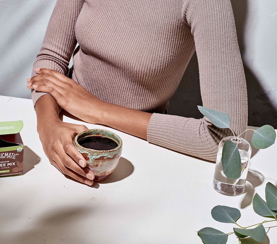 Instant Mushroom Coffee with Chaga and Cordyceps