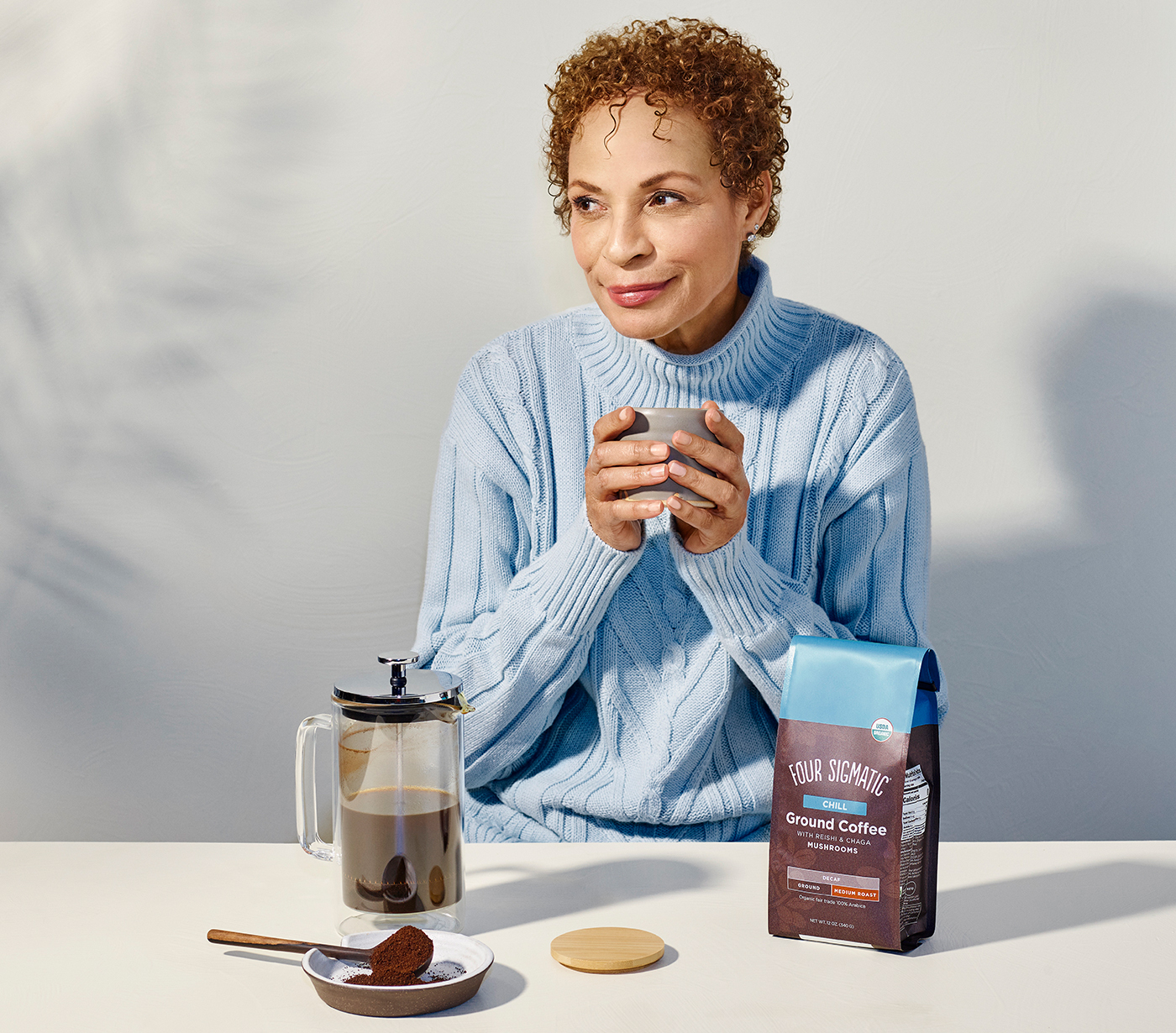 Chill Decaf Coffee with Reishi \u0026 Chaga 