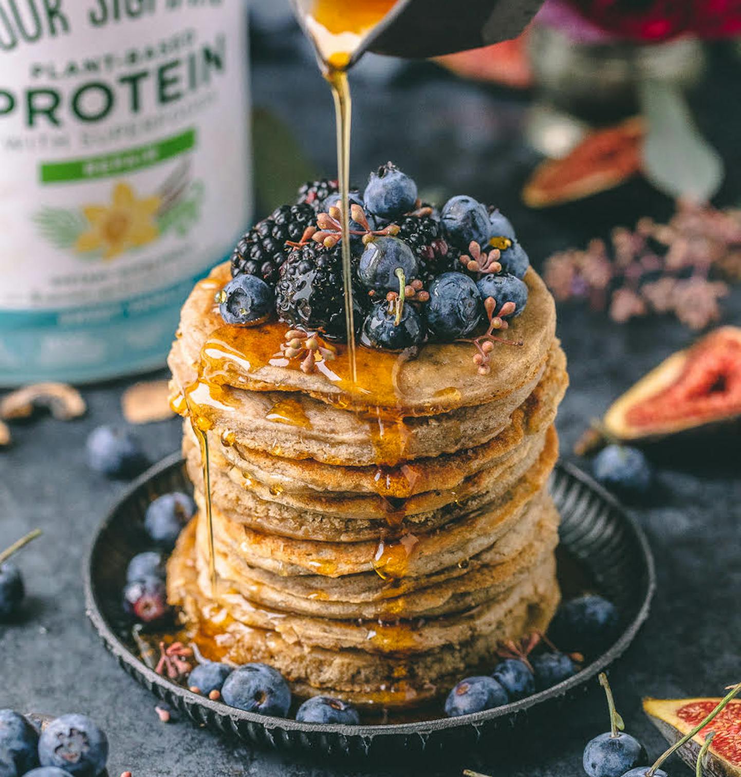 Plant protein pancakes