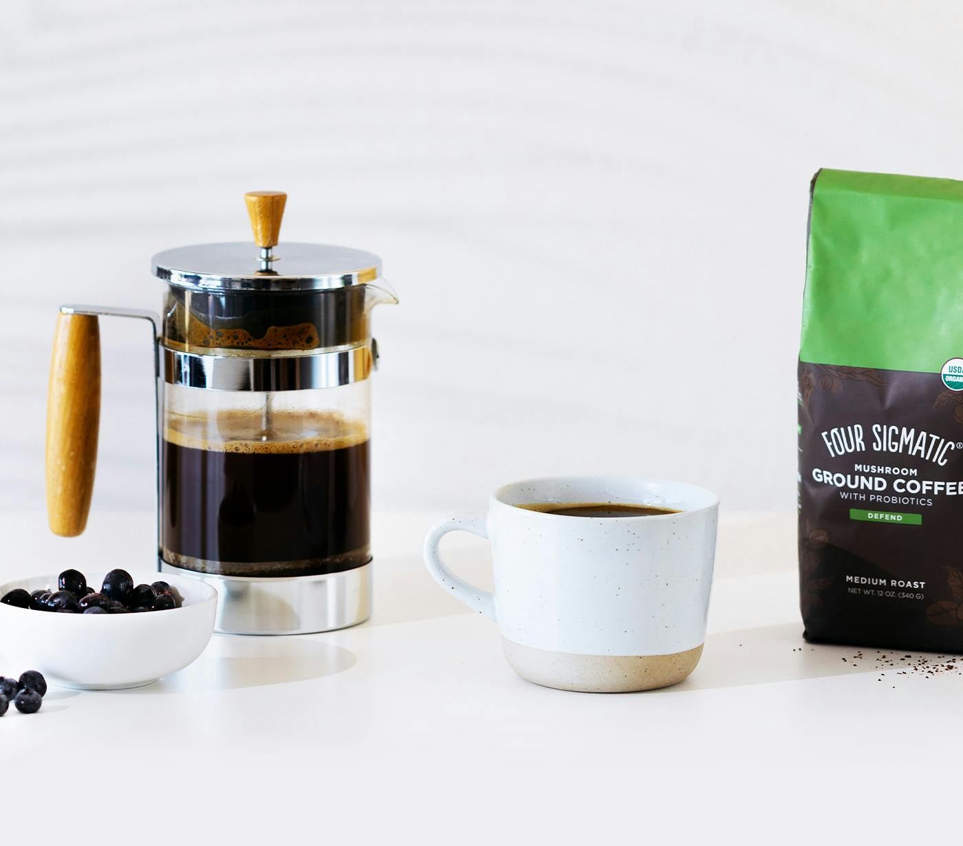 Ground Coffee with Probiotics