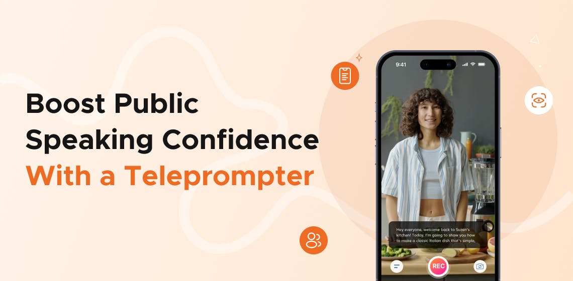 Teleprompter to Boost Public Speaking Confidence