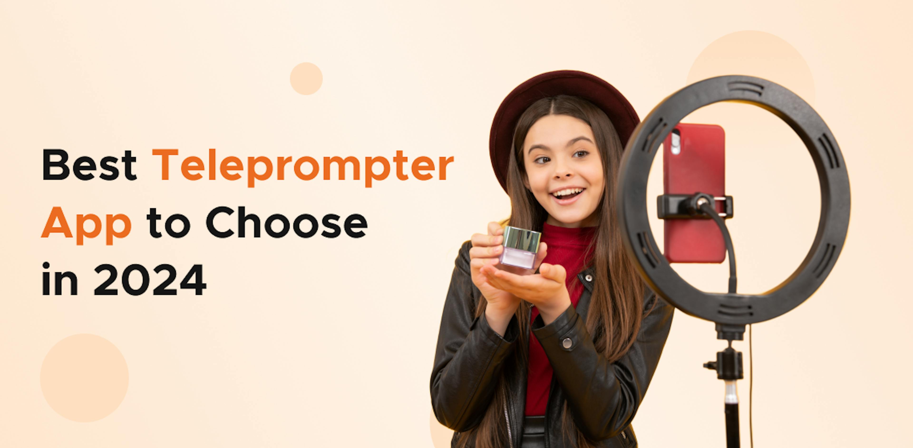 Best teleprompter app