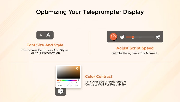 Customizing Your Teleprompter Display for Maximum Readability