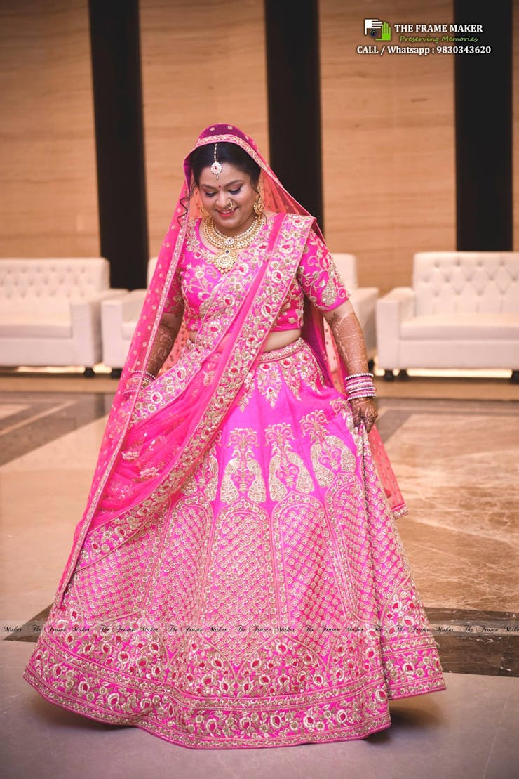 double dupatta draping style