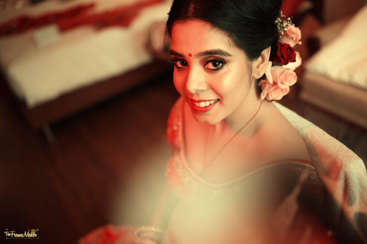 floral jewellery for brides
