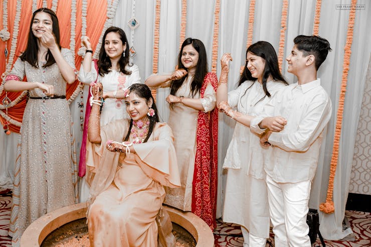 stunning haldi dress ideas