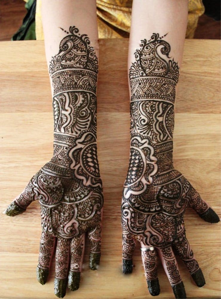 best mehndi designs for brides