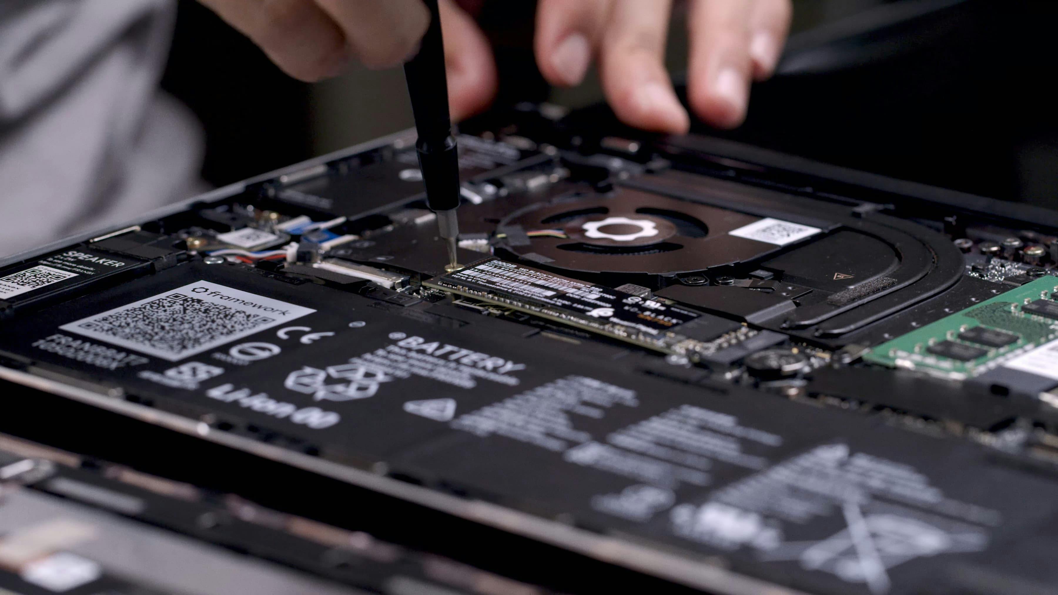 Upgrading a Framwork Laptop