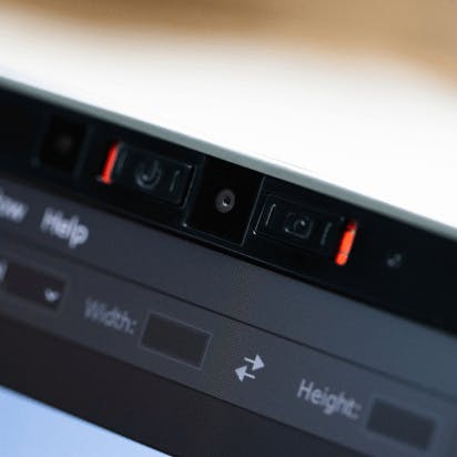 Laptop camera hardware switch