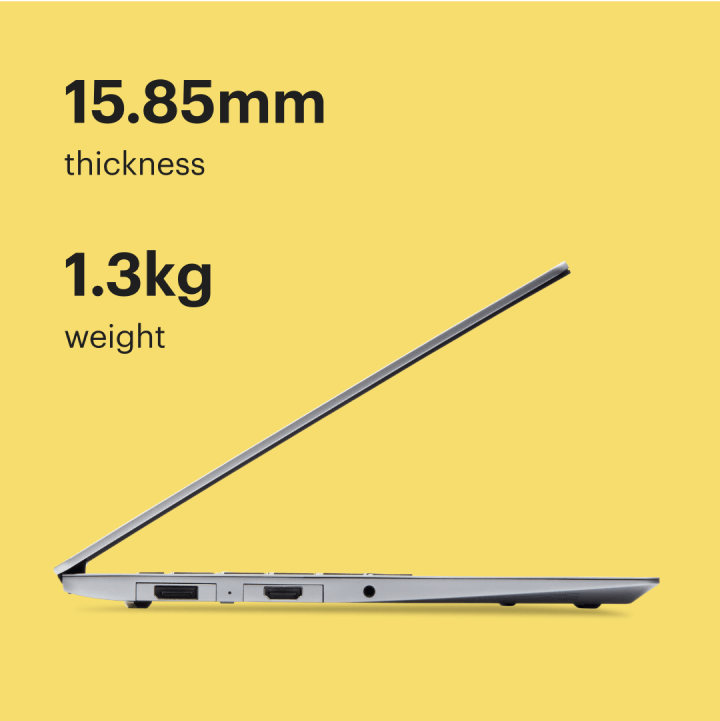 Framework Laptop profile with thickness and weight
