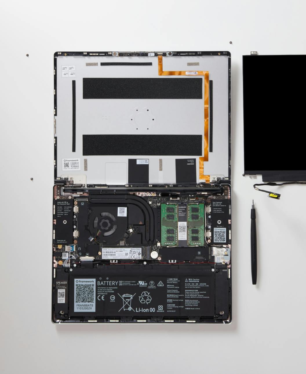 Inside a Framework Laptop