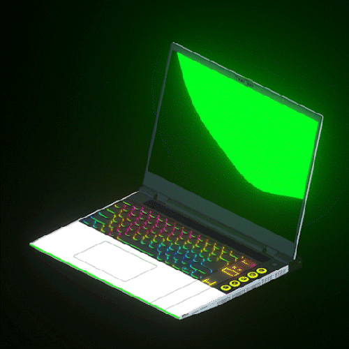 Animation of Framework Laptop 16