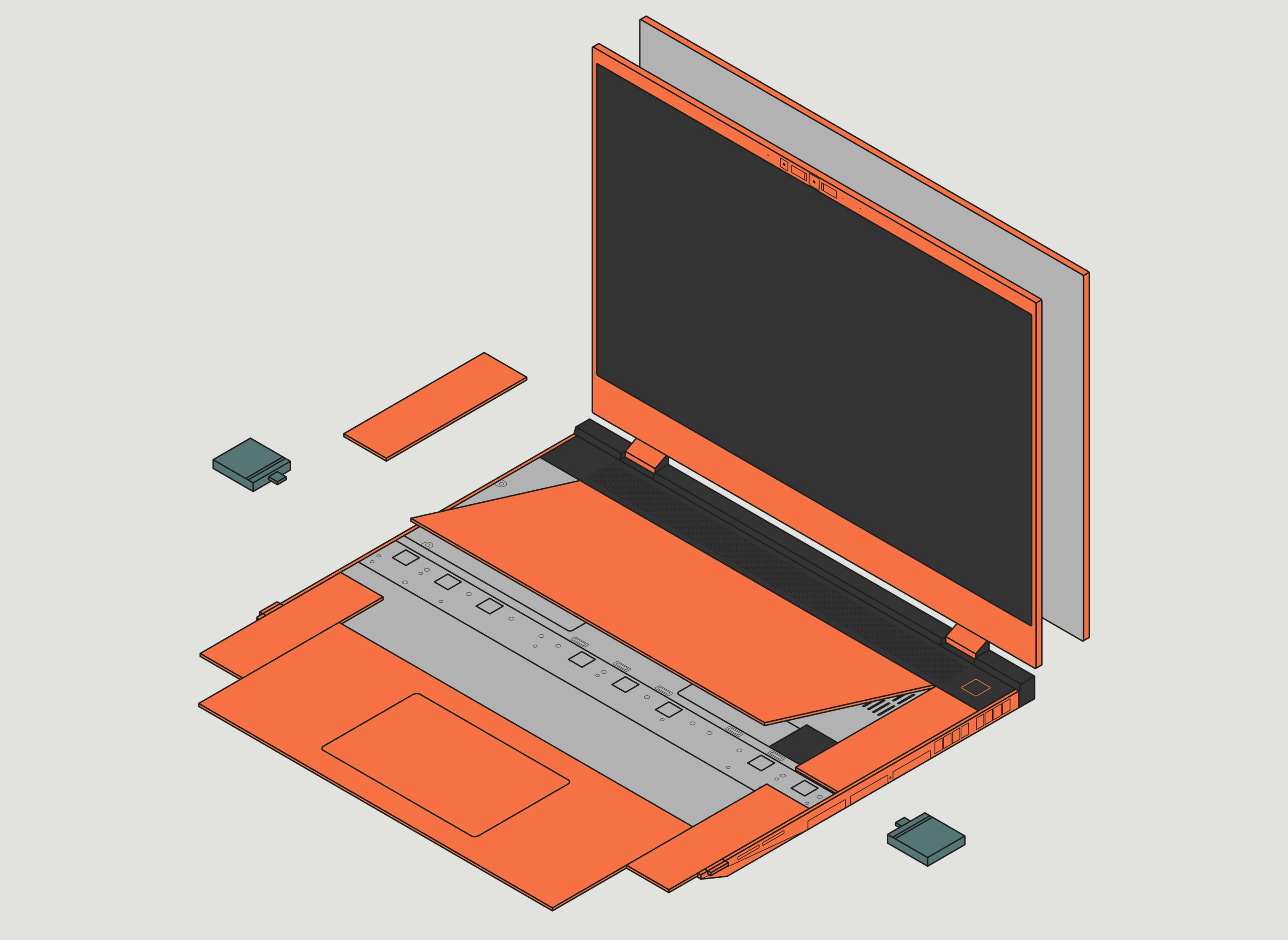 Framework Laptop modular system