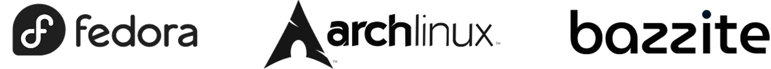 Different Linux distro logos