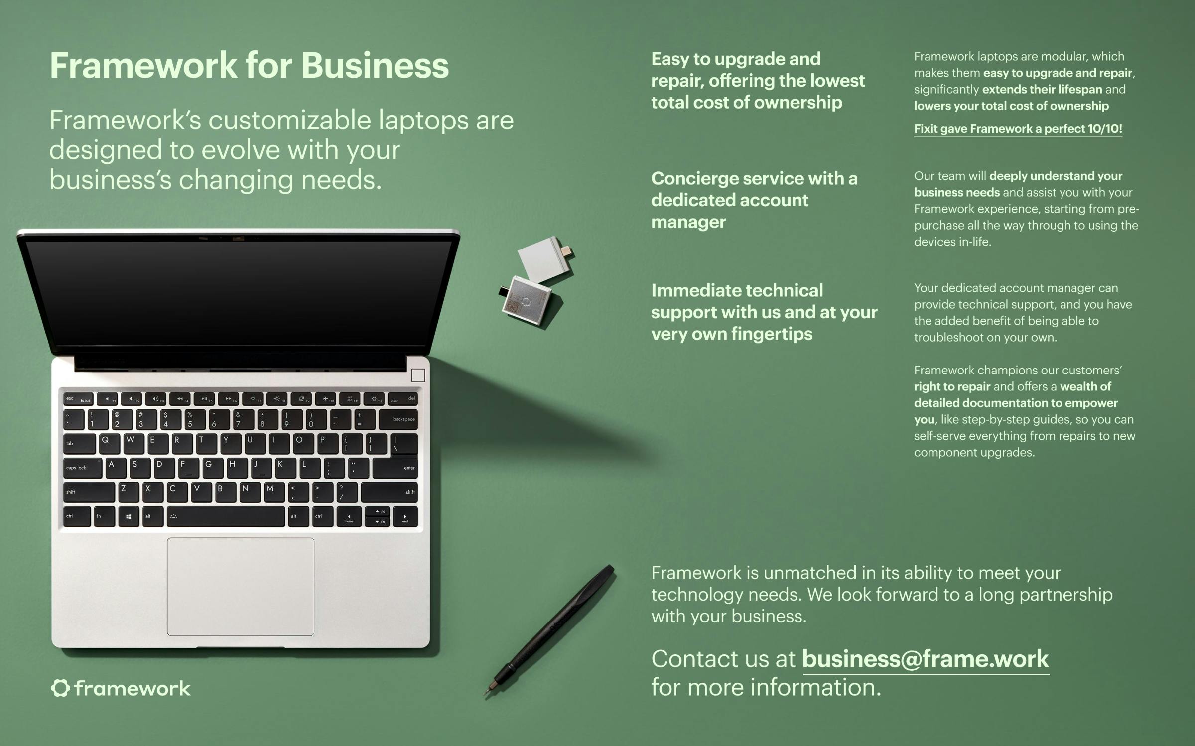 Framework for Business