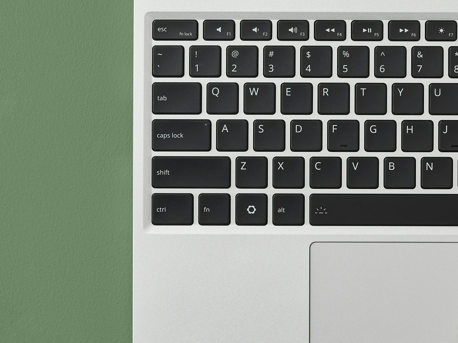 Close up image of Framework Laptop 13 keyboard