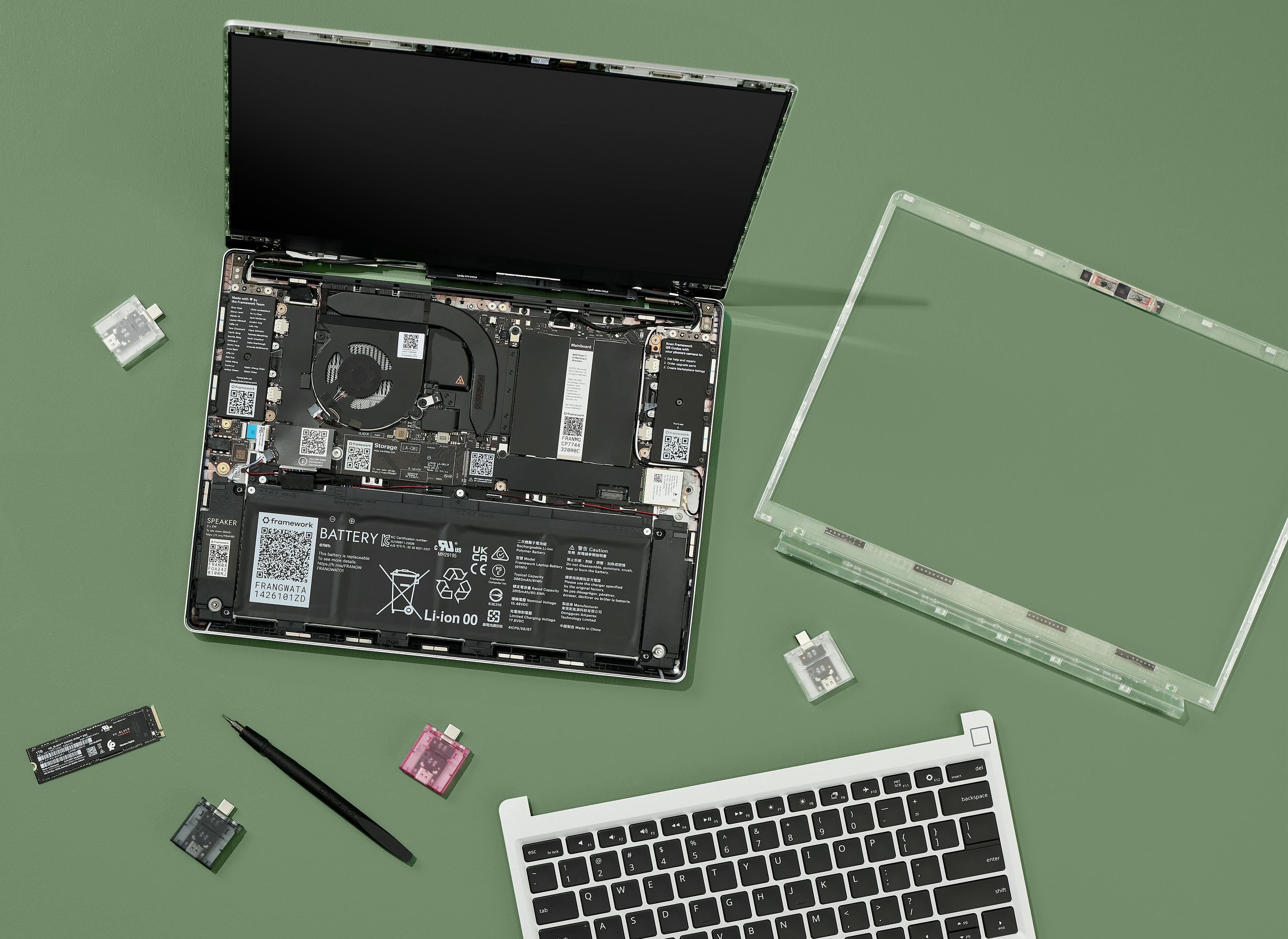 Framework Laptop 13 and parts