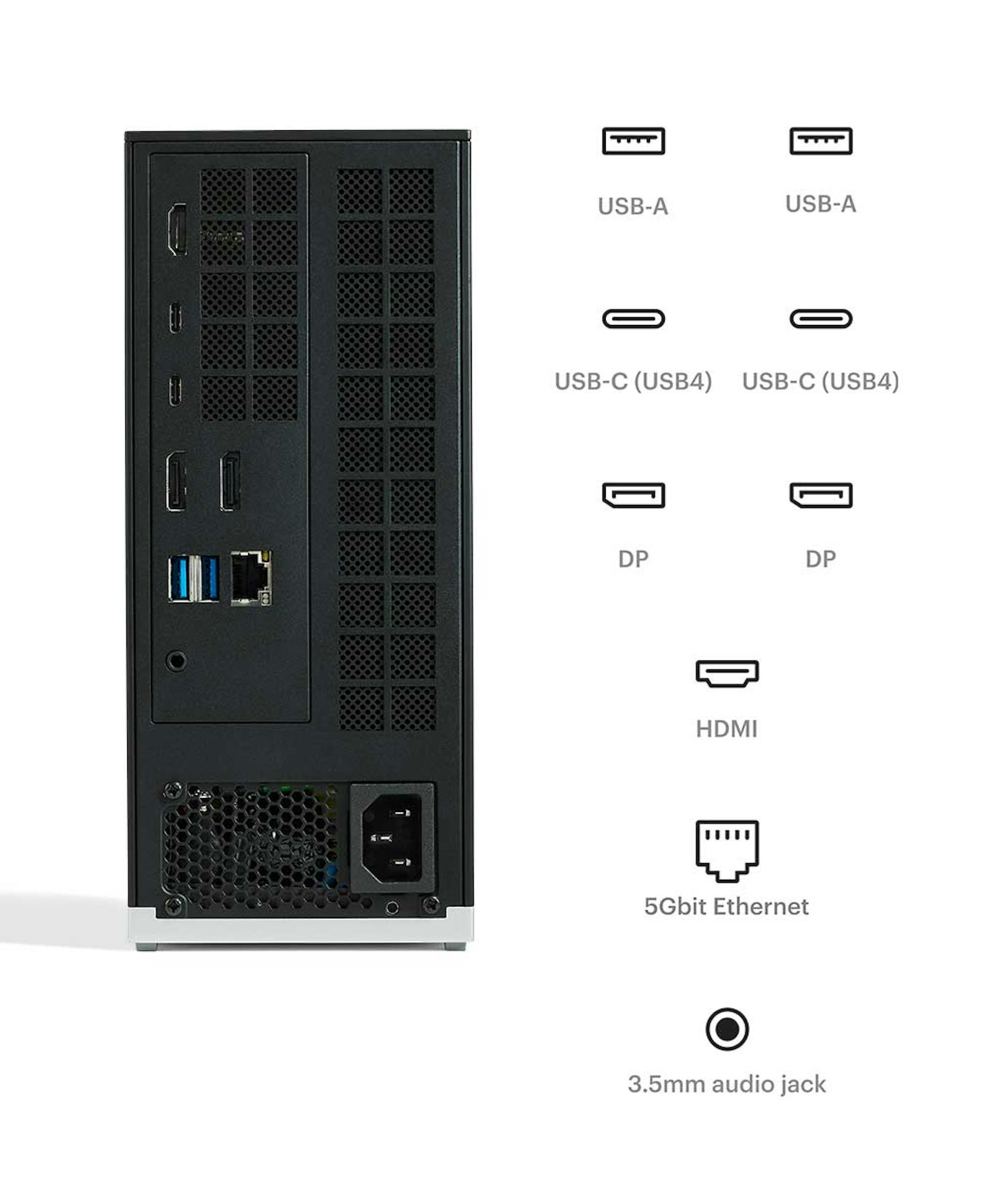 Full set of I/O on Framework Desktop