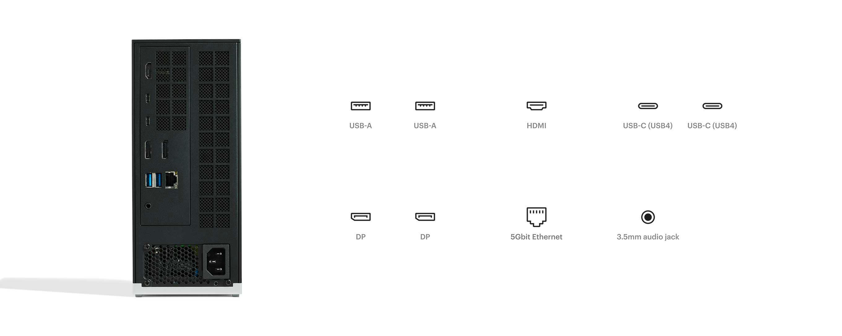 Full set of I/O on Framework Desktop
