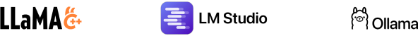 Logos of different language models