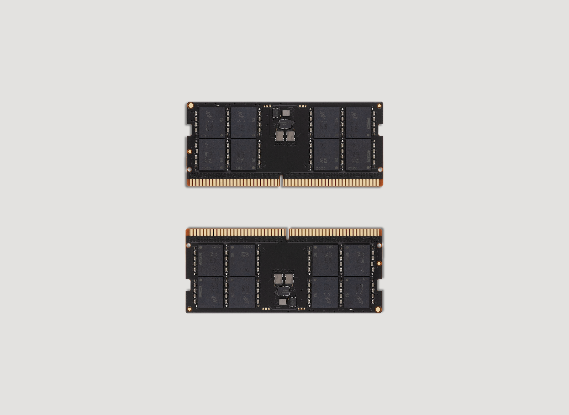 two sticks of DDR5 memory