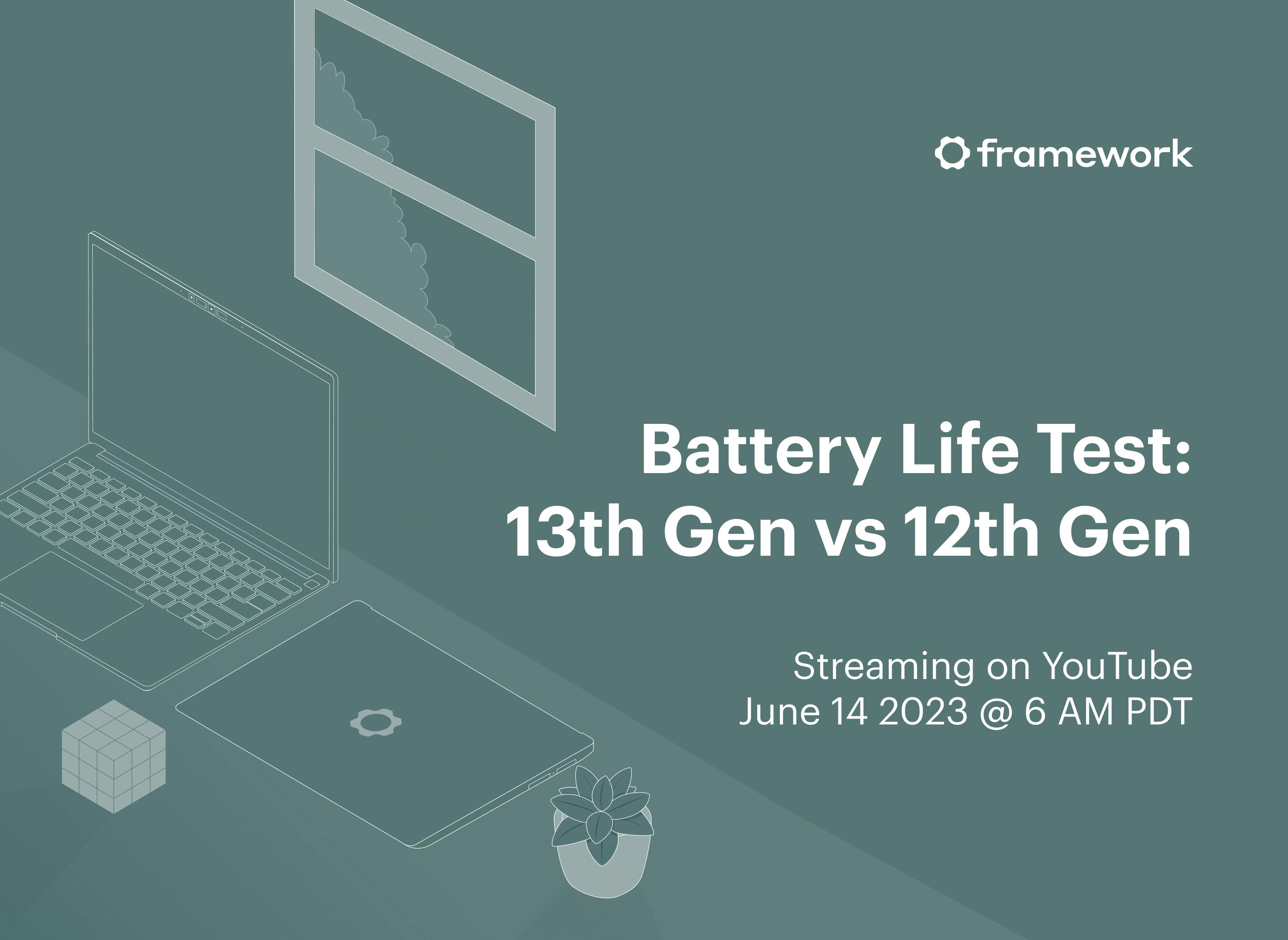 Battery life test: 13th gen vs 12th gen