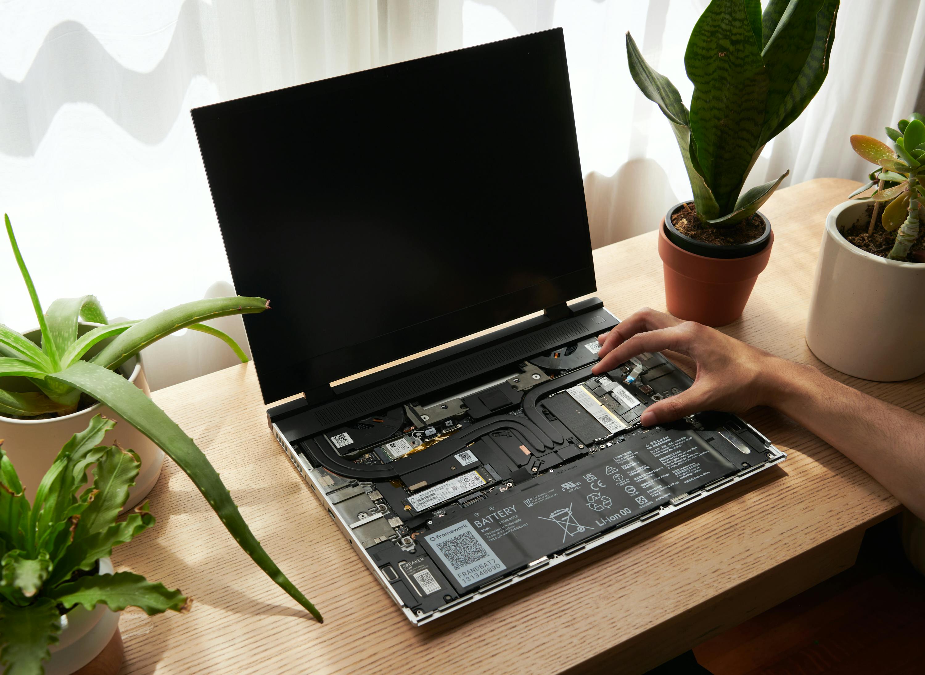 Setting up a Framework Laptop