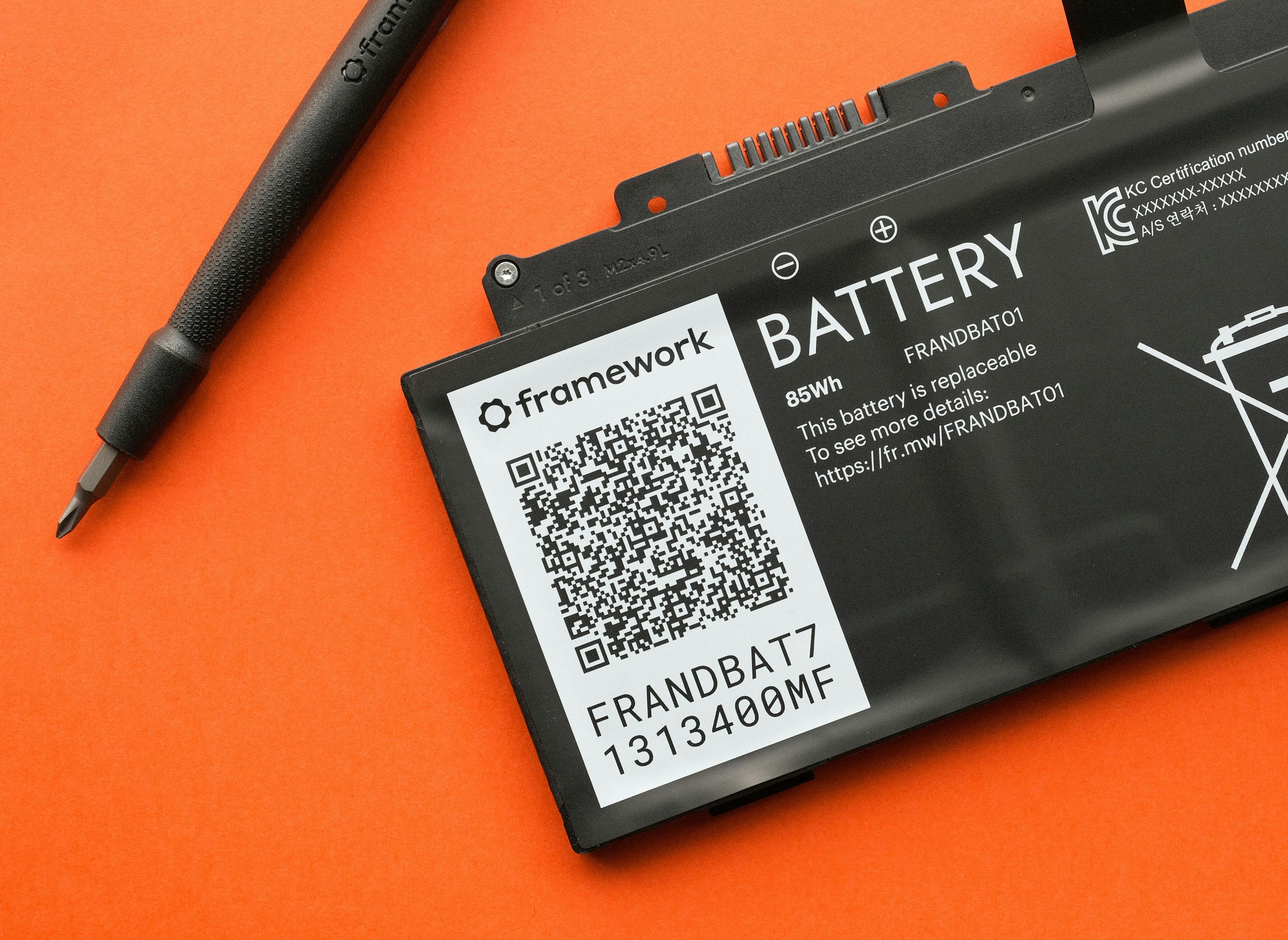 Framework Laptop 16 Battery Hero