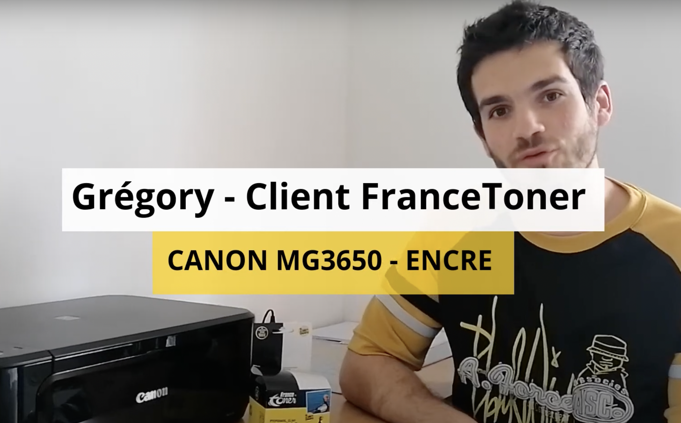 Comment remplacer une cartouche Canon MG3650 avec France Toner ?