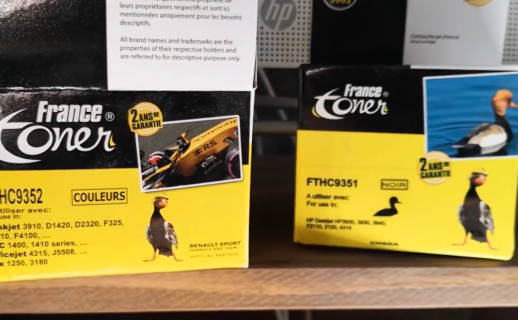 Comment remplacer une cartouche HP Deskjet F4180 avec FranceToner ?