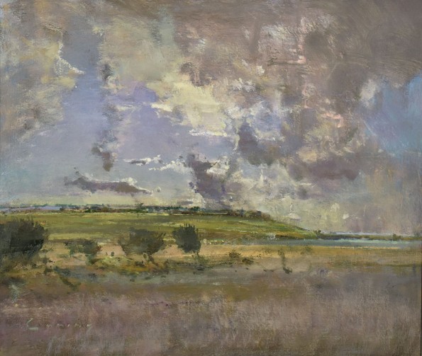 The Ridge, Military Road, 20" x 24"