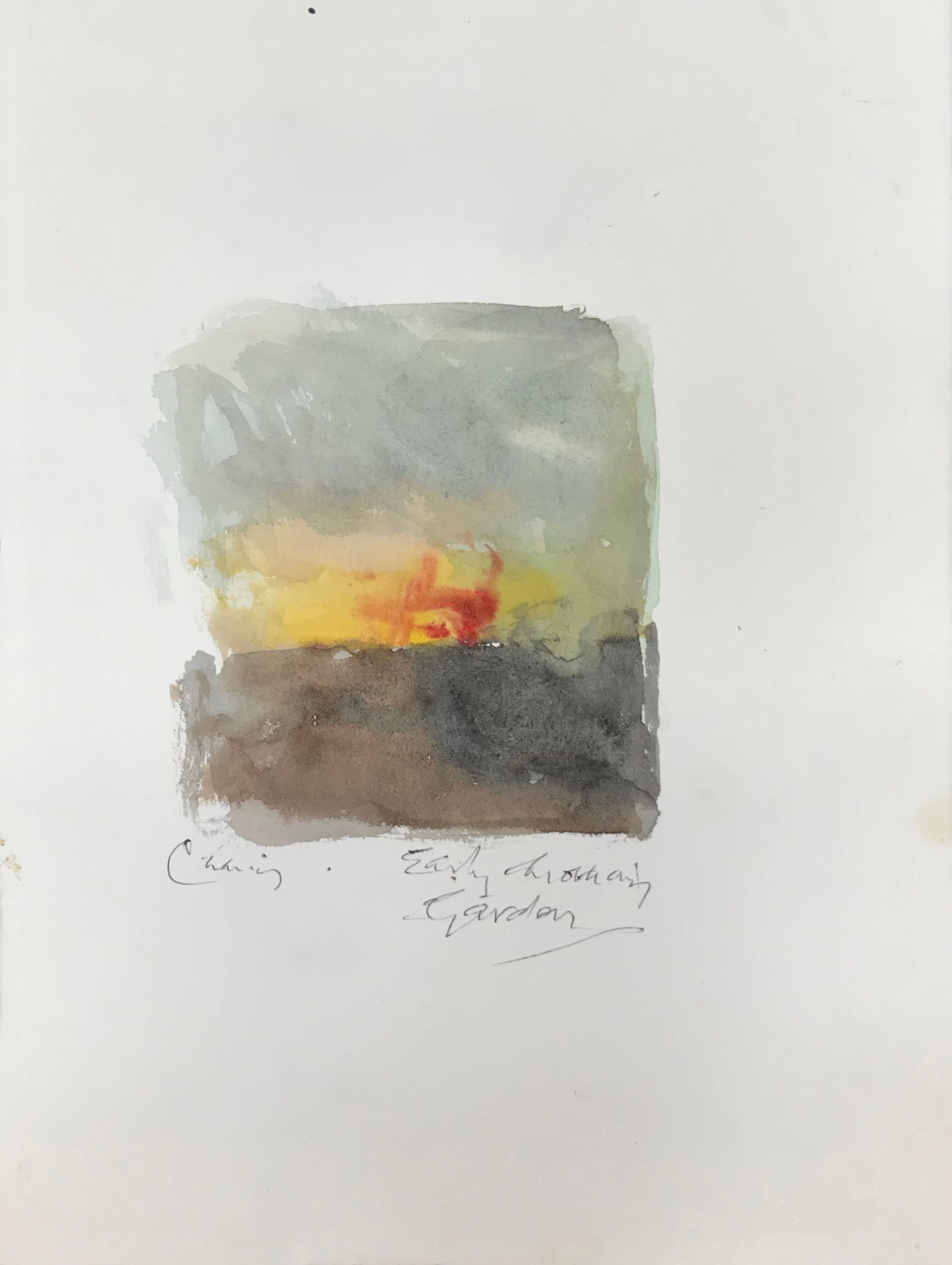 Early Morning, Garden