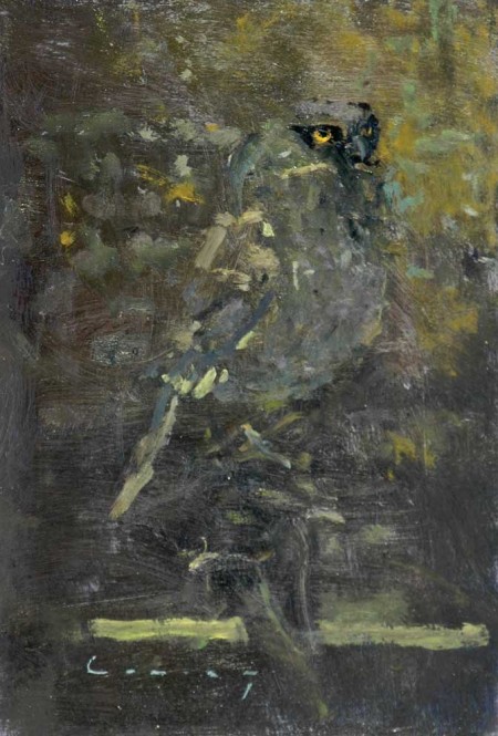 Bird of Prey, 9" x 6"