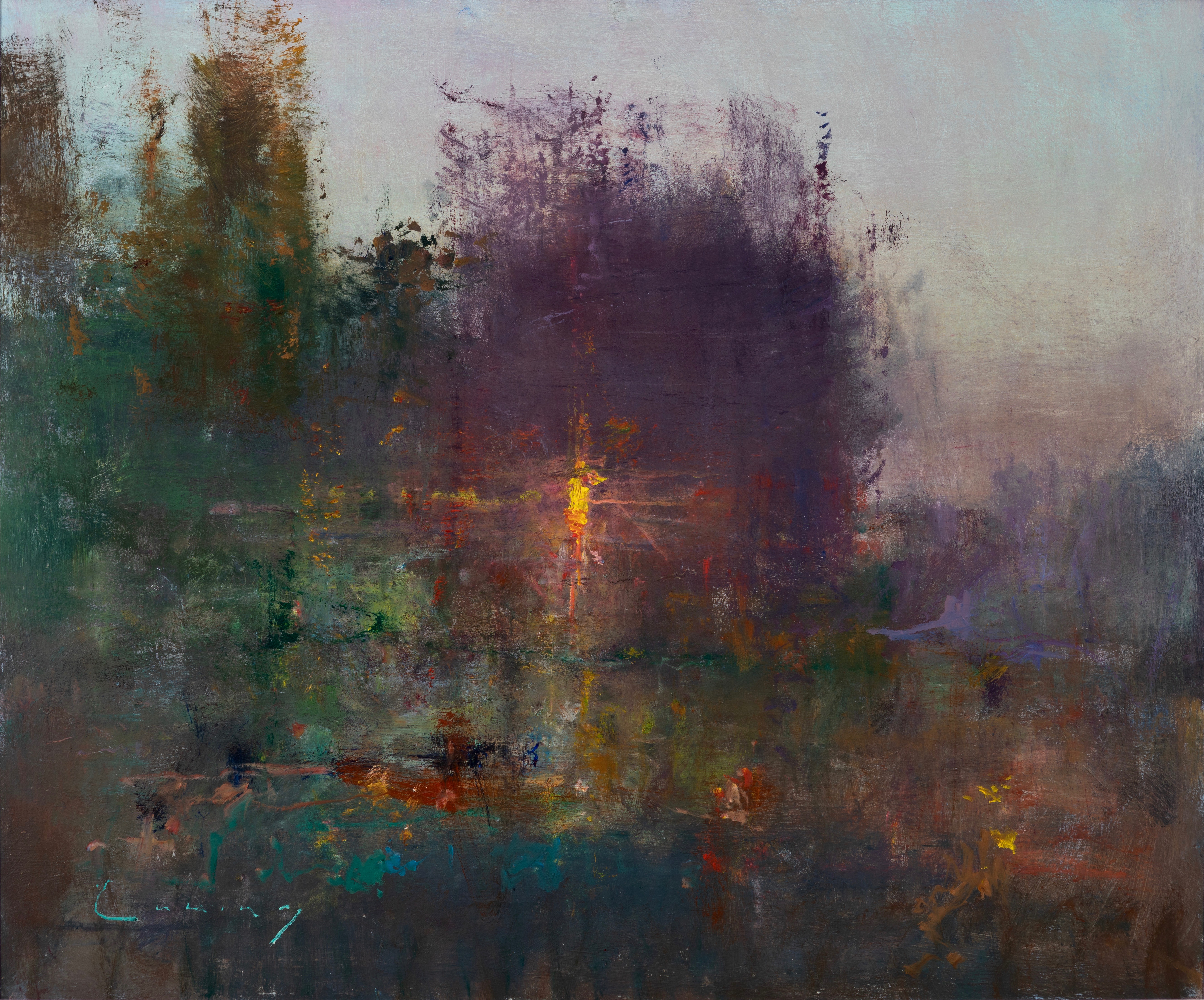 Evening Garden, 20" x 24"