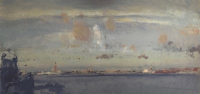 The Lagoon, Venice, 2010, Image and paper size: 24 x 51 cm