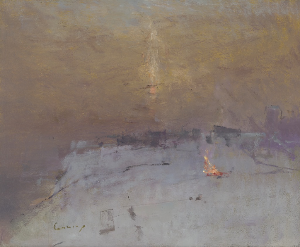 Hasting's Beach, 25" x 28"