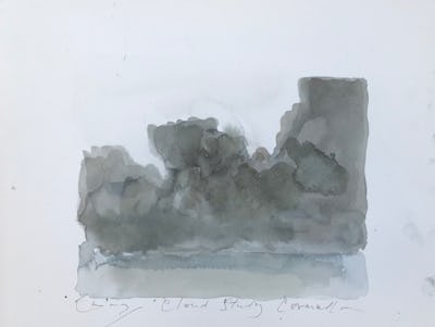 Cloud Study, Cornwall