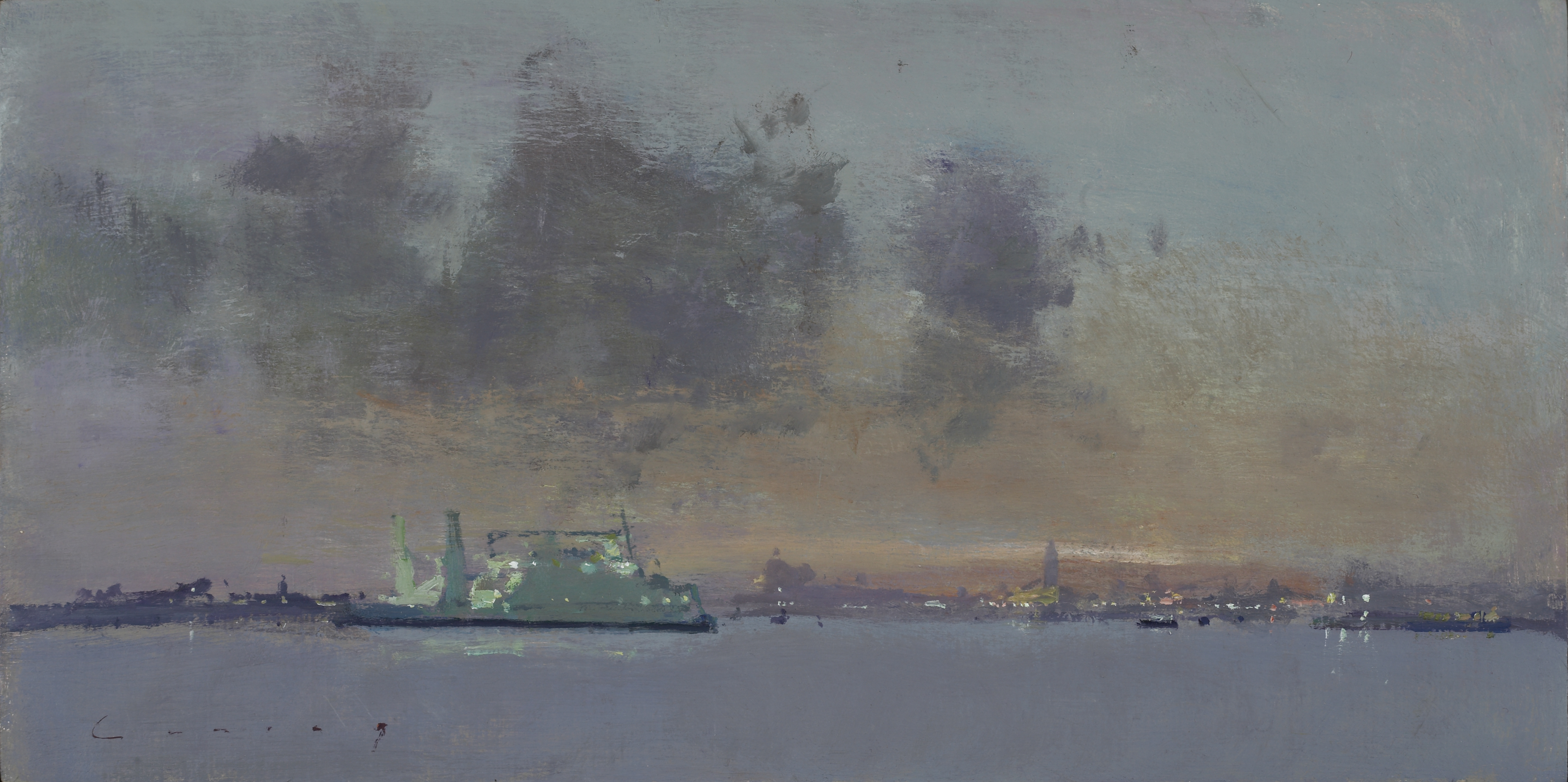 Car Ferry, Venice, Late Evening