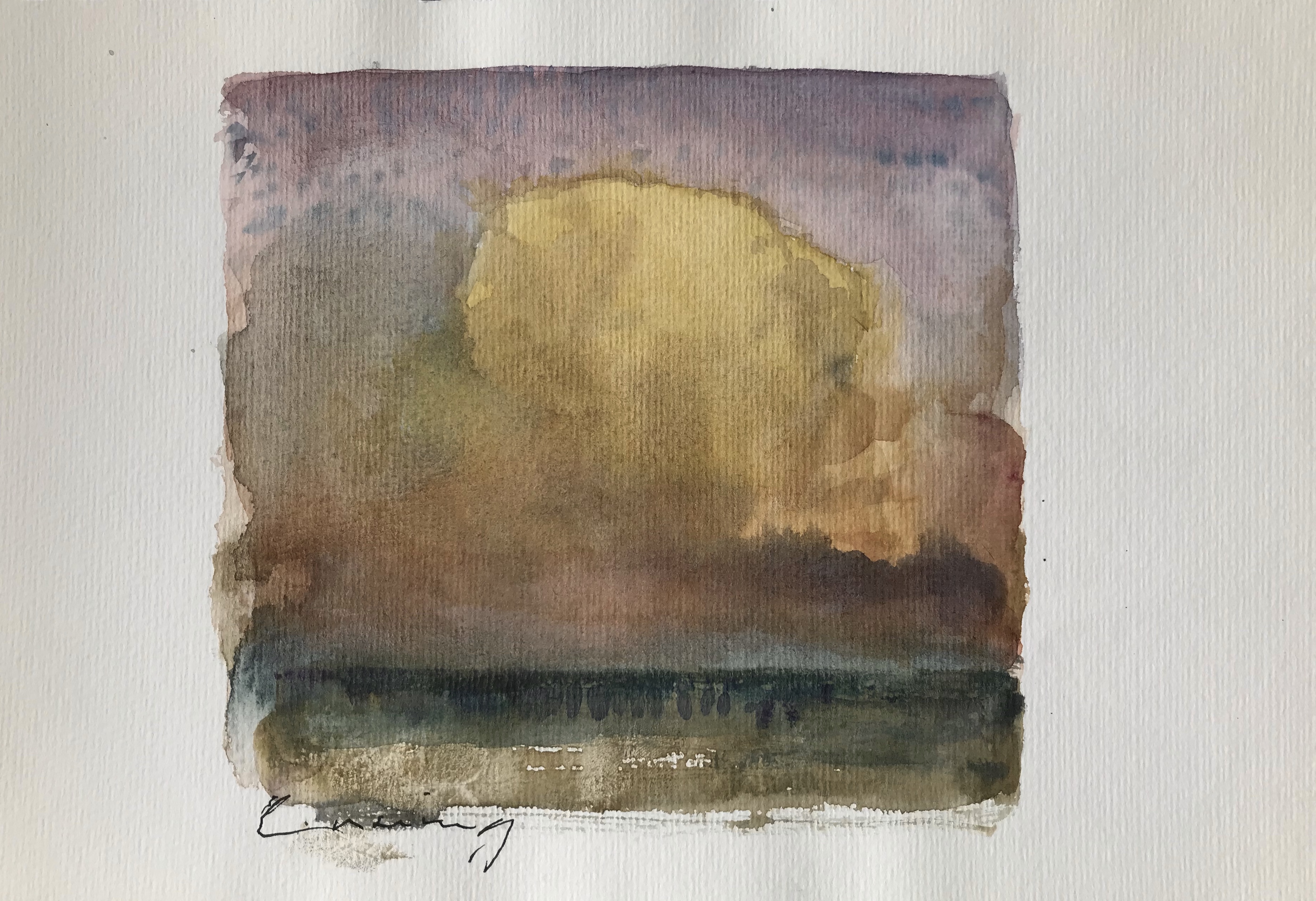 Cloud Study, Camber