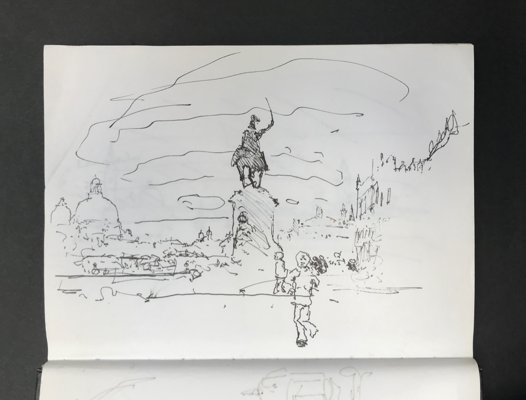 Man on The Horse, Statue of Victor Emmanuel II, Venice