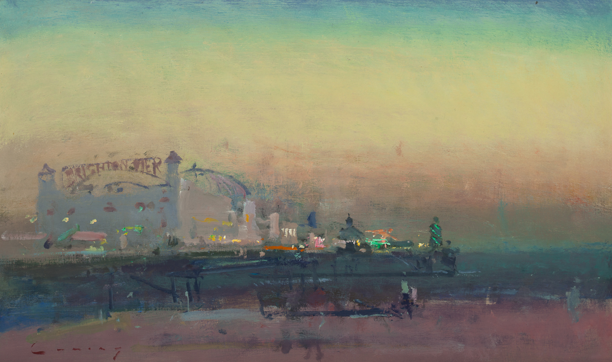 Brighton Pier, 12" x 20"