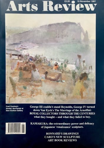 Cover, Arts Review, November 1991