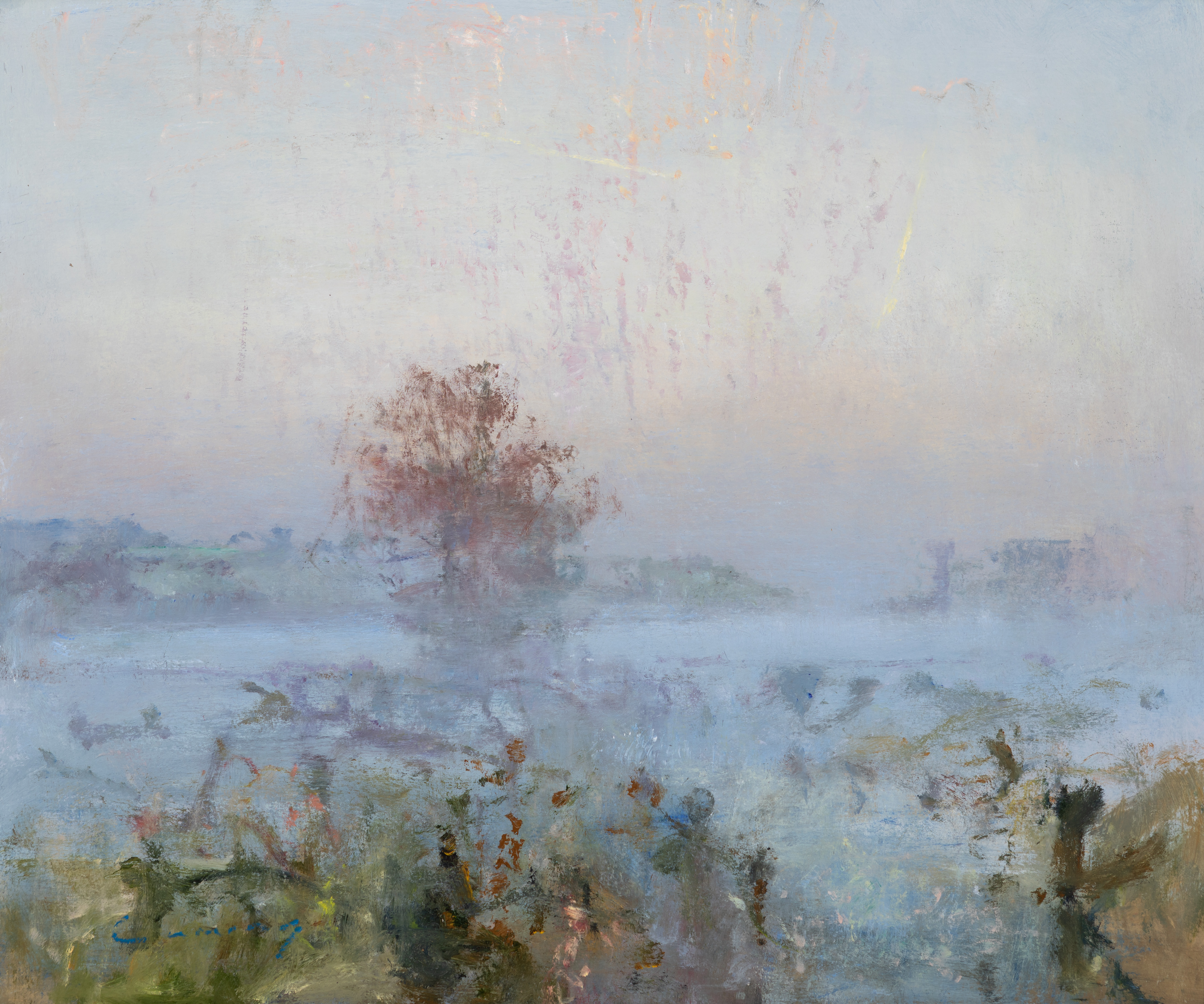 Will O Wisp, Romney Marsh, 28" x 32"