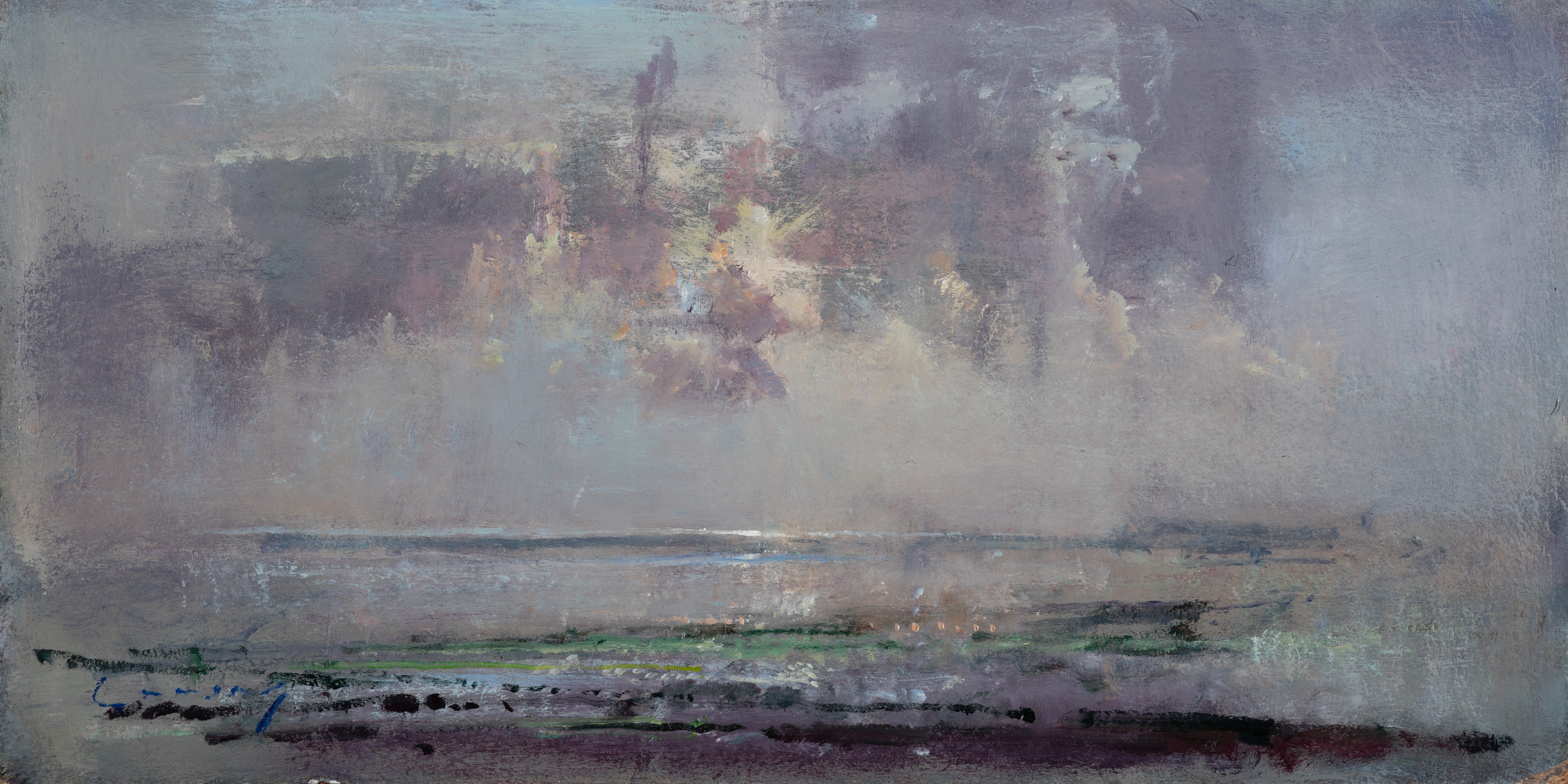 Camber, Low Tide, 12" x 24"