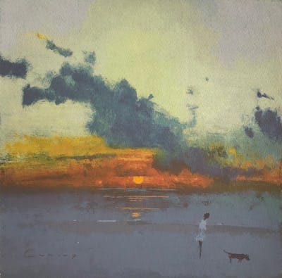 Sunset, Camber, 2010, Image and paper size: 30.25 x 30.25 cm