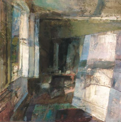 Studio, Late Afternoon, Egerton, 48" x 48"