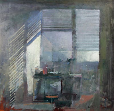 Studio Interior, 24" × 24"