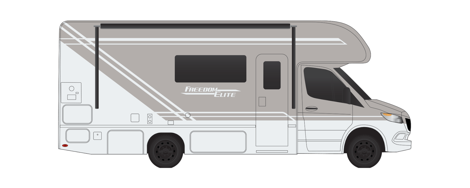 2026 Freedom Elite Sprinter Partial Paint