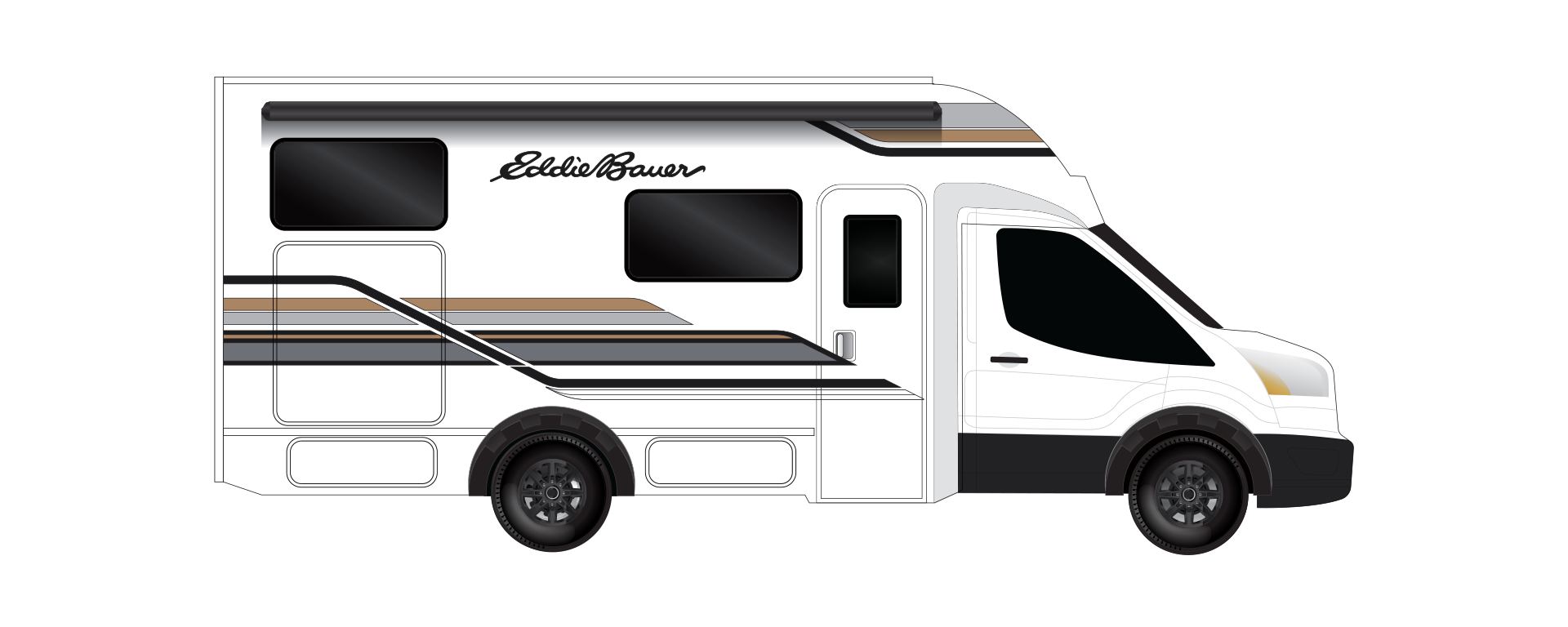 Eddie Bauer Transit Script Logo Standard Graphics Profile